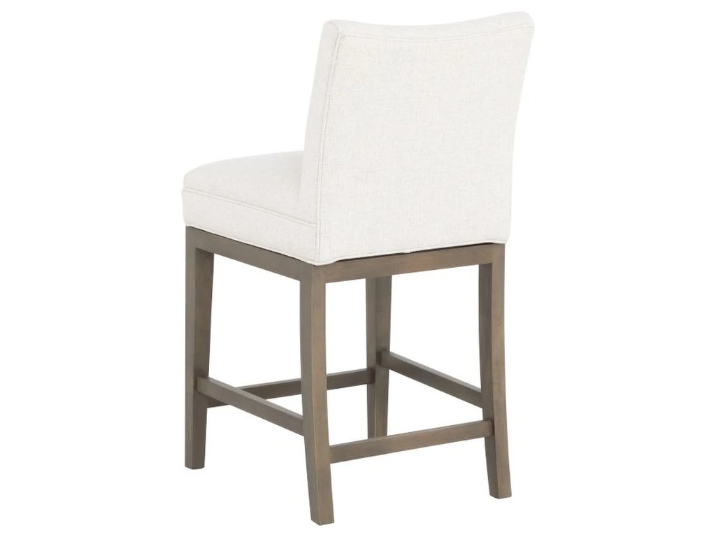 Concave Short Back Counter Stool  - image 1