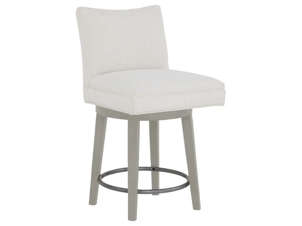 Concave Short Back Swivel Counter Stool  - main image