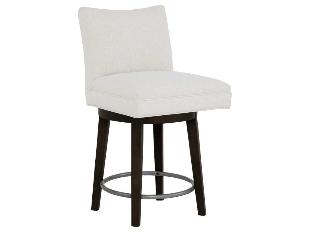 Concave Short Back Swivel Counter Stool  - main image