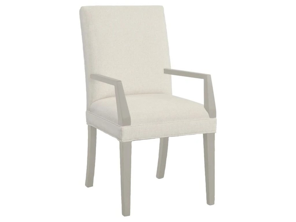Straight Short Back Arm Chair  - main image