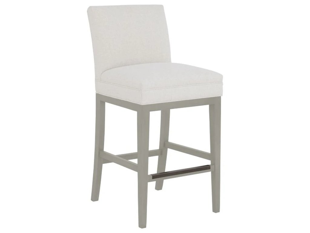 Straight Short Back Bar Stool  - main image
