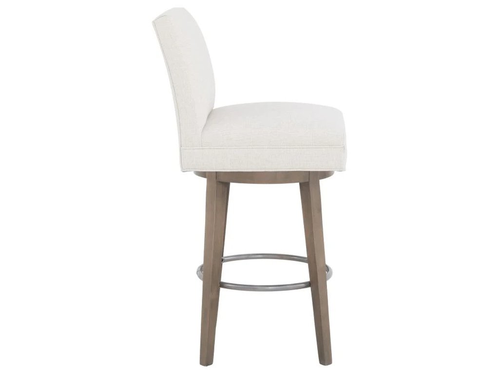 Straight Short Back Swivel Bar Stool  - image 2