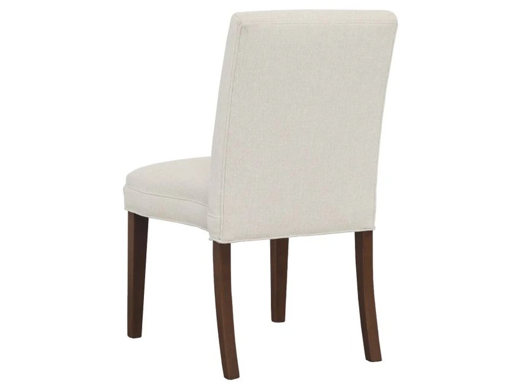 Straight Short Back Armless Stack Chair  - image 1