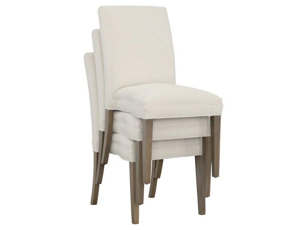 Straight Short Back Armless Stack Chair  - image 7