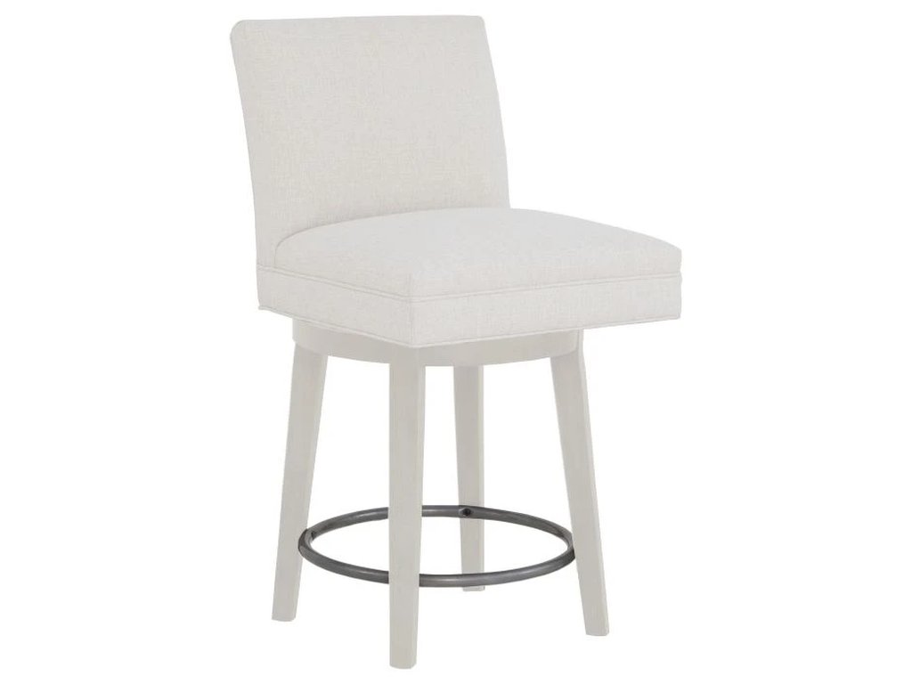 Straight Short Back Swivel Counter Stool  - main image