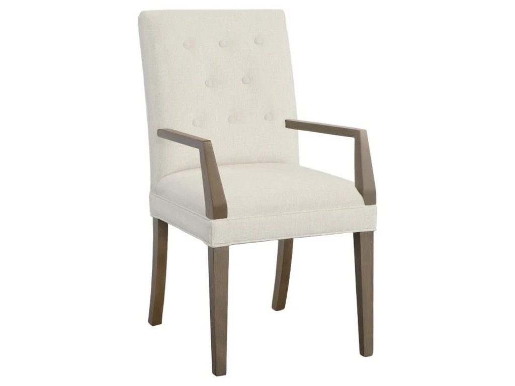 Straight Short Back Arm Chair  - image 1