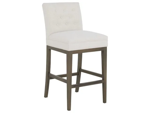 Straight Short Back Bar Stool 