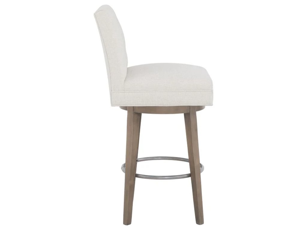 Straight Short Back Swivel Bar Stool  - image 2