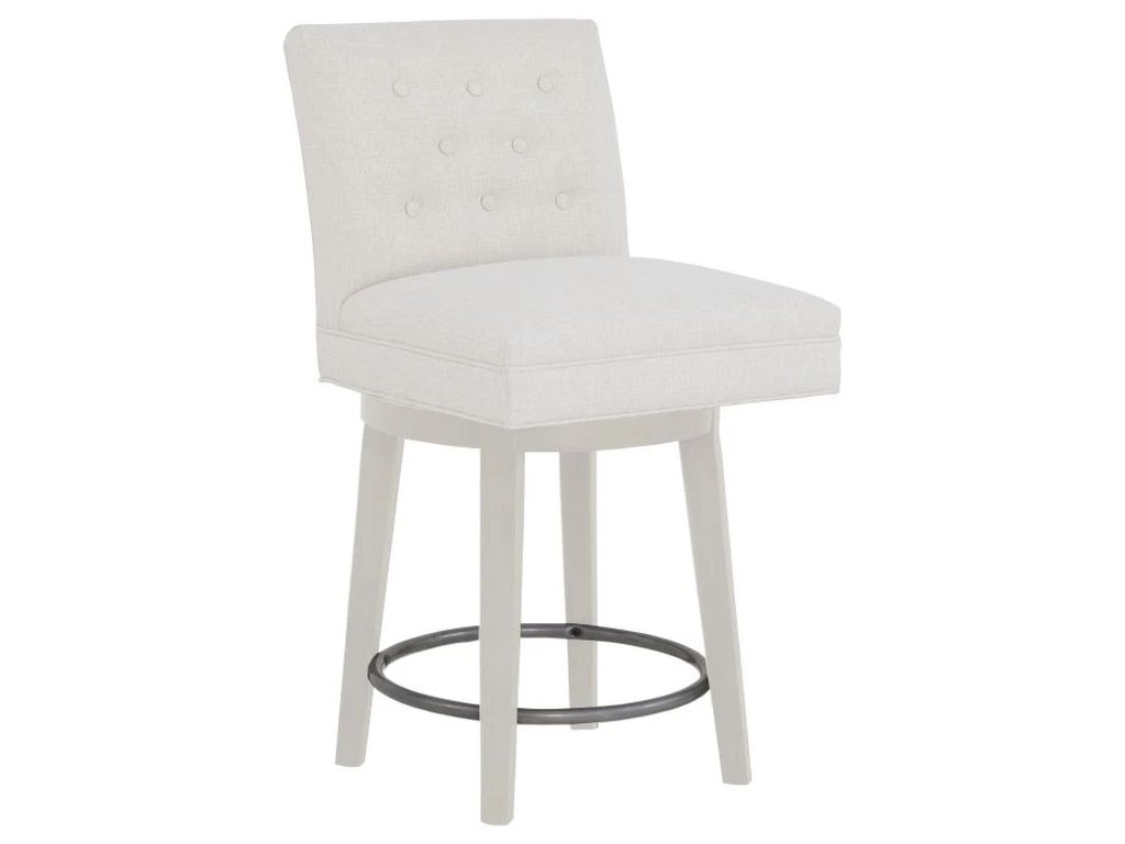 Straight Short Back Swivel Counter Stool  - main image
