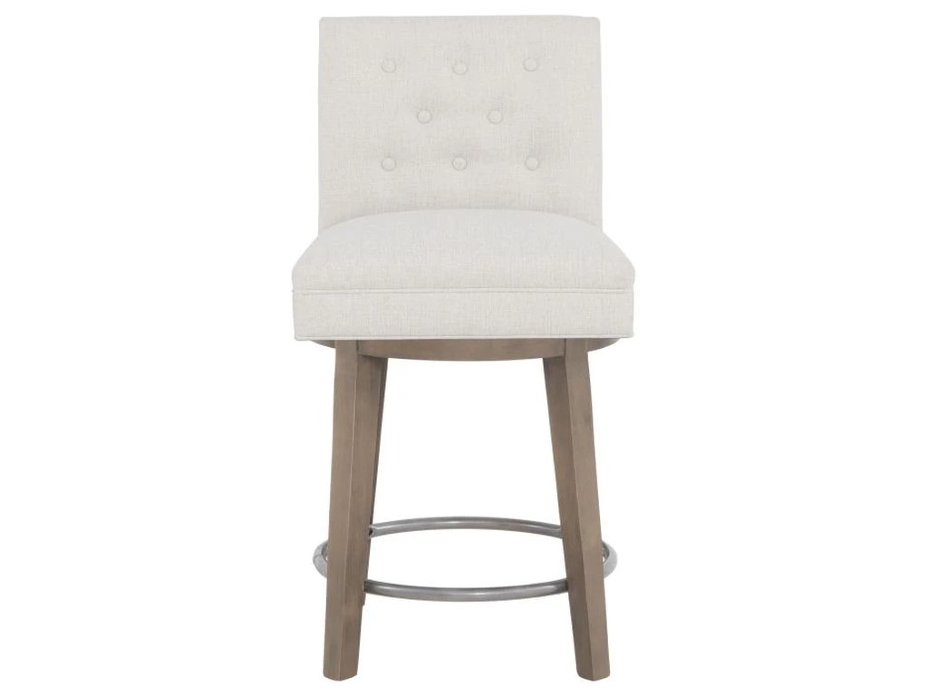 Straight Short Back Swivel Counter Stool  - image 3