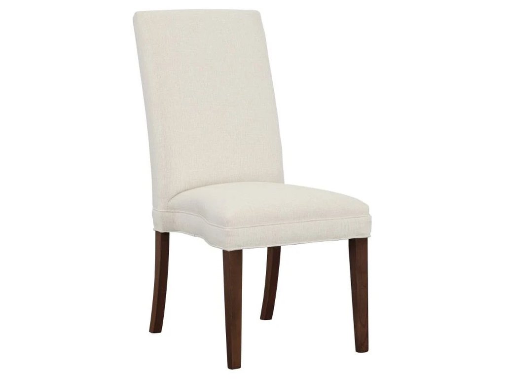 Straight Tall Back Armless Stack Chair  - main image