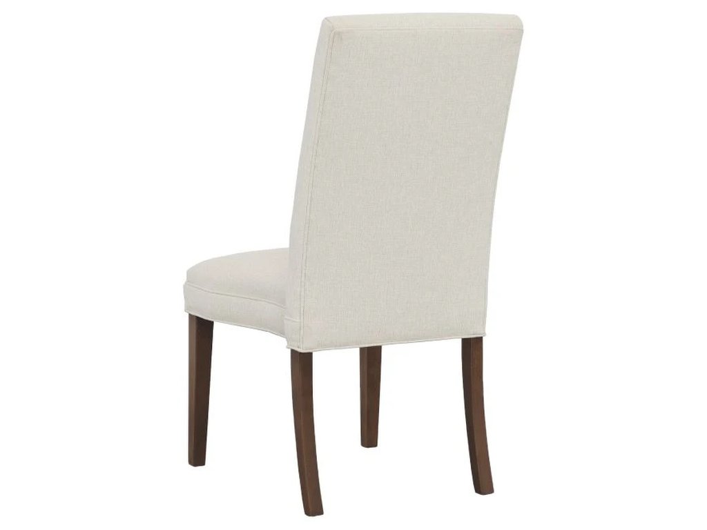 Straight Tall Back Armless Stack Chair  - image 1