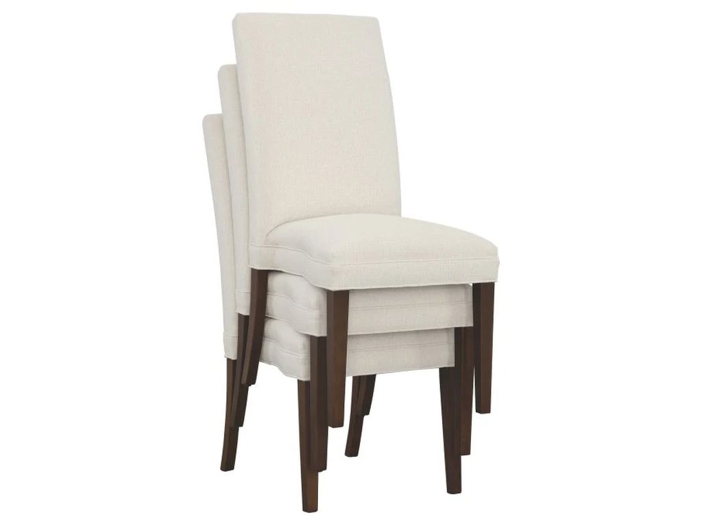 Straight Tall Back Armless Stack Chair  - image 7