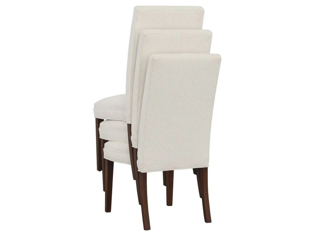 Straight Tall Back Armless Stack Chair  - image 4
