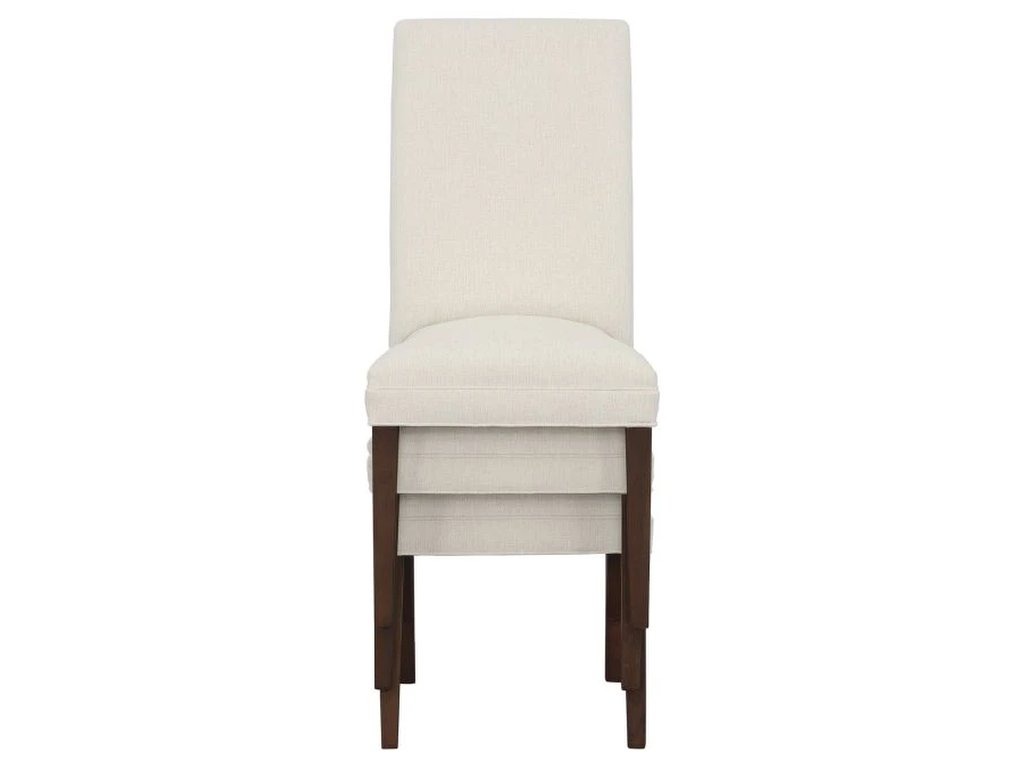 Straight Tall Back Armless Stack Chair  - image 5