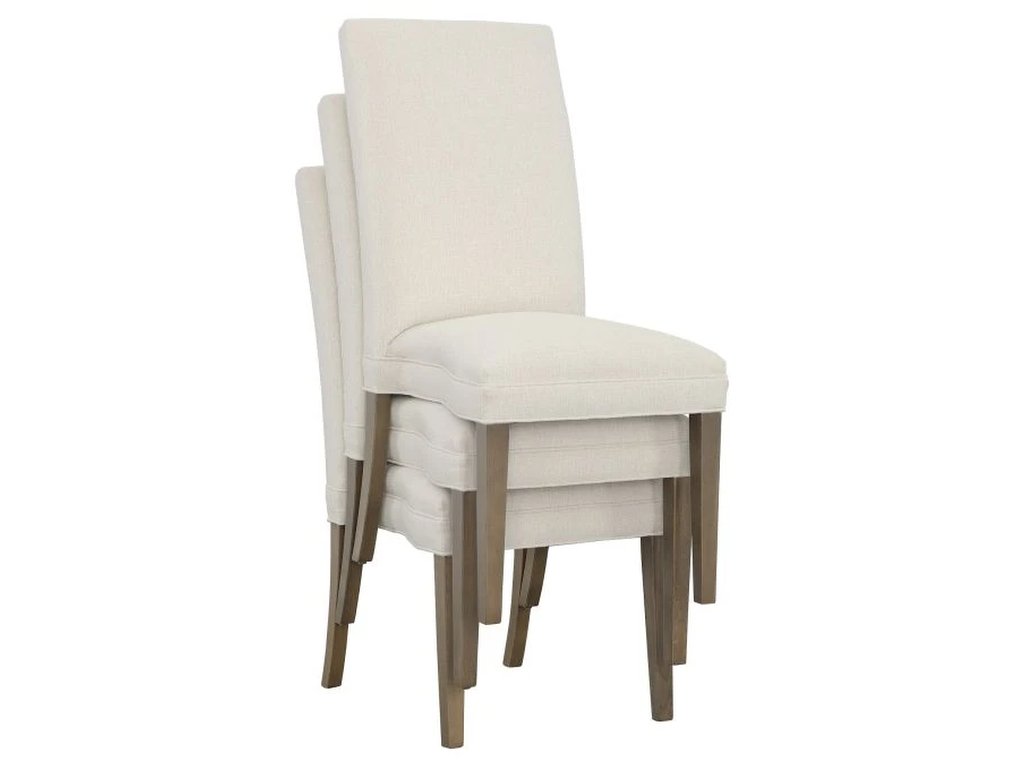 Straight Tall Back Armless Stack Chair  - image 7