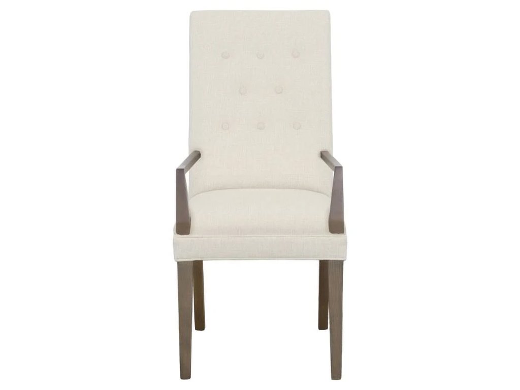 Straight Tall Button Back Arm Chair  - image 3