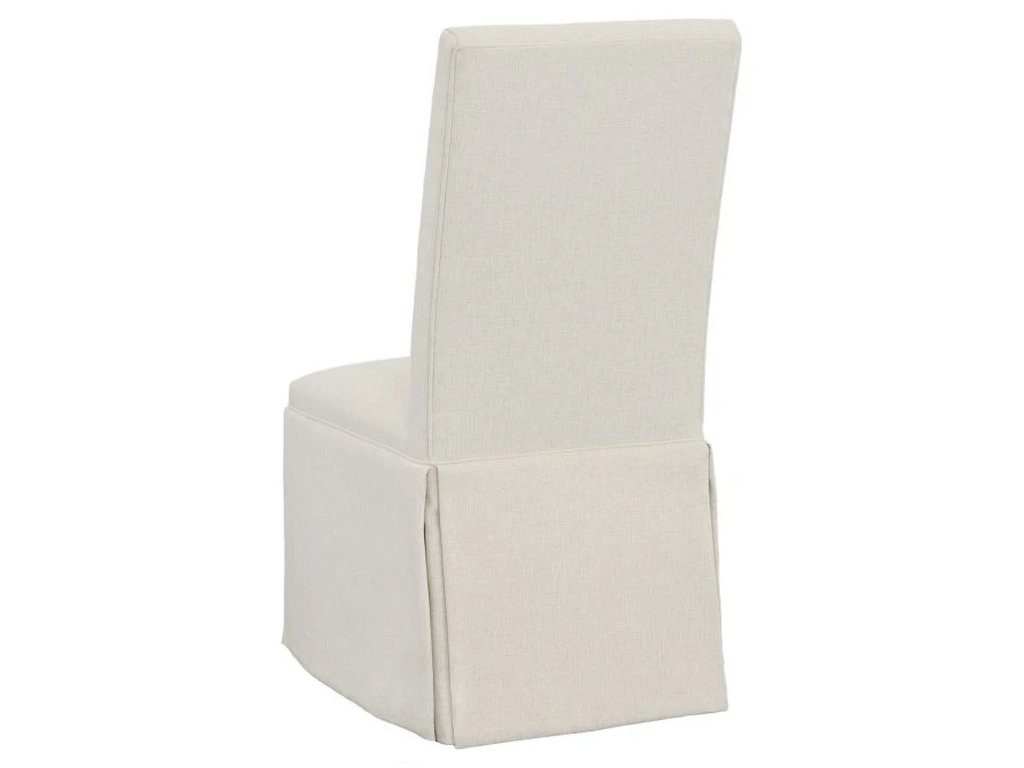 Straight Tall Back Skirted Dining Chair  - image 1