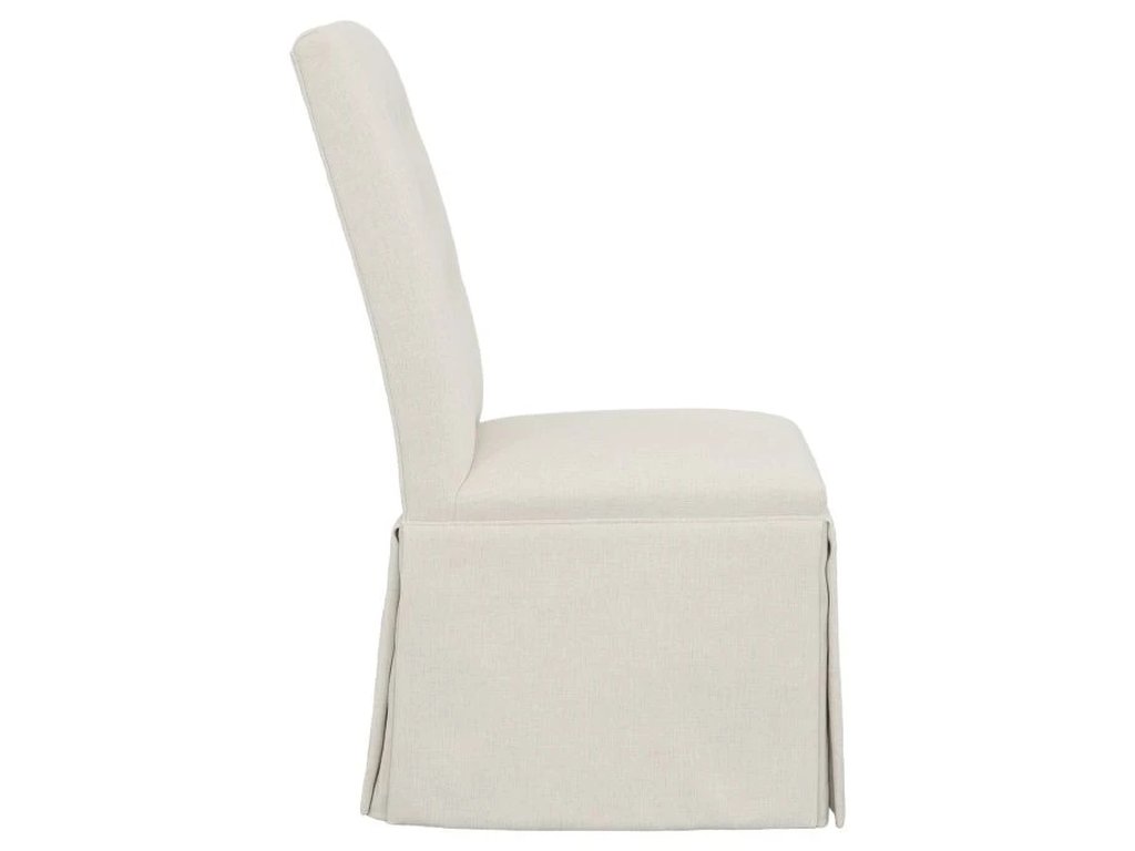 Straight Tall Back Skirted Dining Chair  - image 3