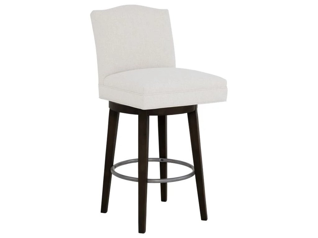 Camel Short Back Swivel Bar Stool  - main image