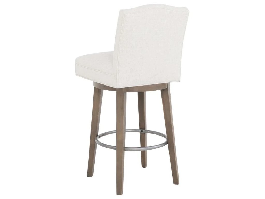 Camel Short Back Swivel Bar Stool  - image 2