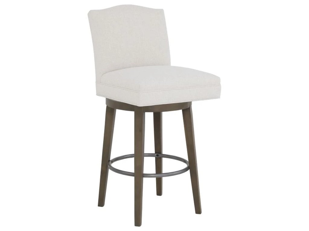 Camel Short Back Swivel Bar Stool  - image 1