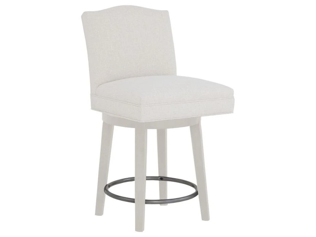 Camel Short Back Swivel Counter Stool  - main image