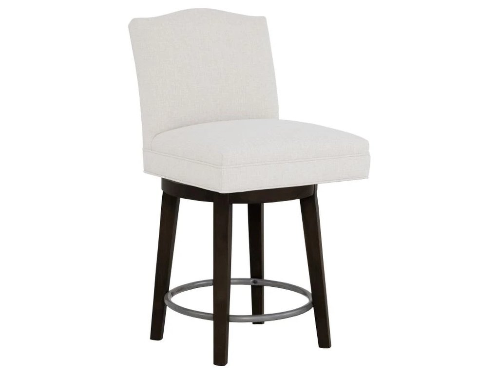 Camel Short Back Swivel Counter Stool  - main image