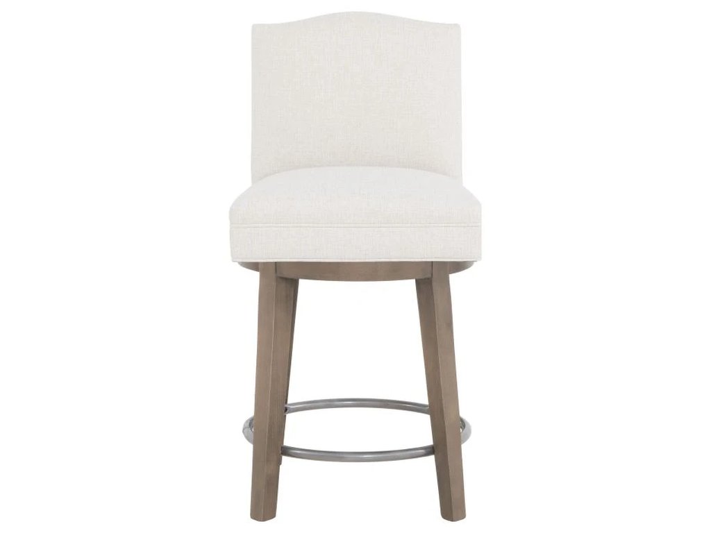 Camel Short Back Swivel Counter Stool  - image 3