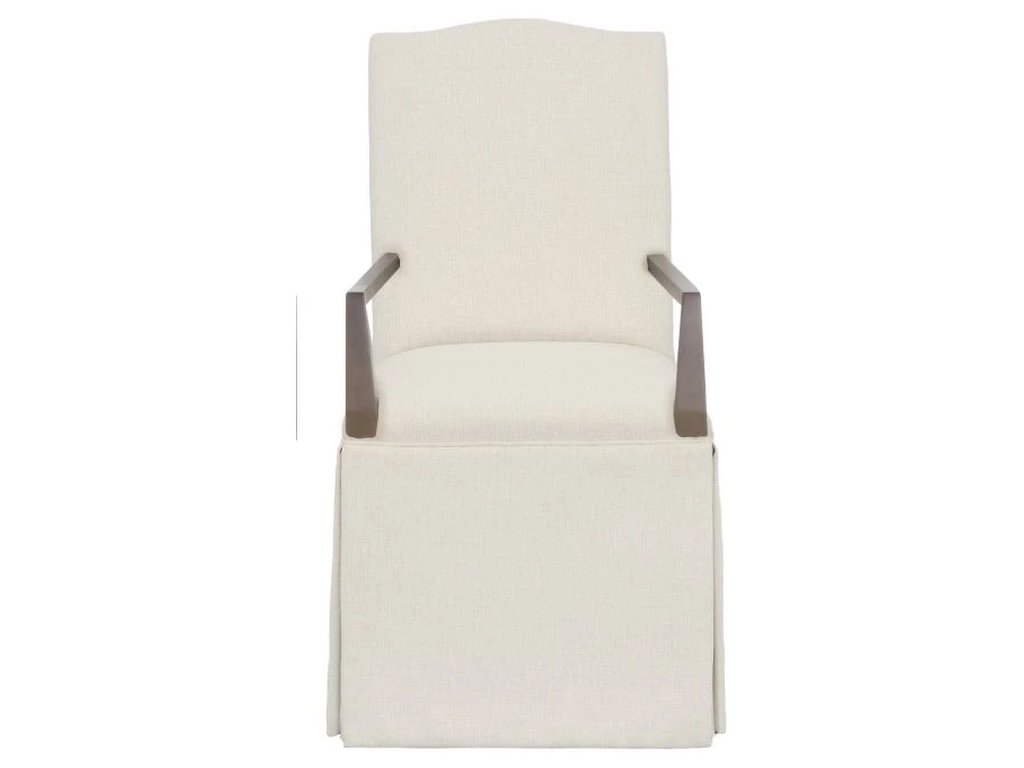 Camel Short Back Skirted Arm Chair  - image 3