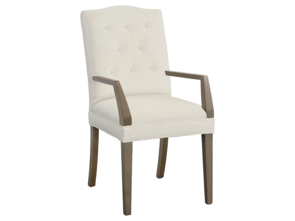 Camel Short Back Arm Chair  - image 1