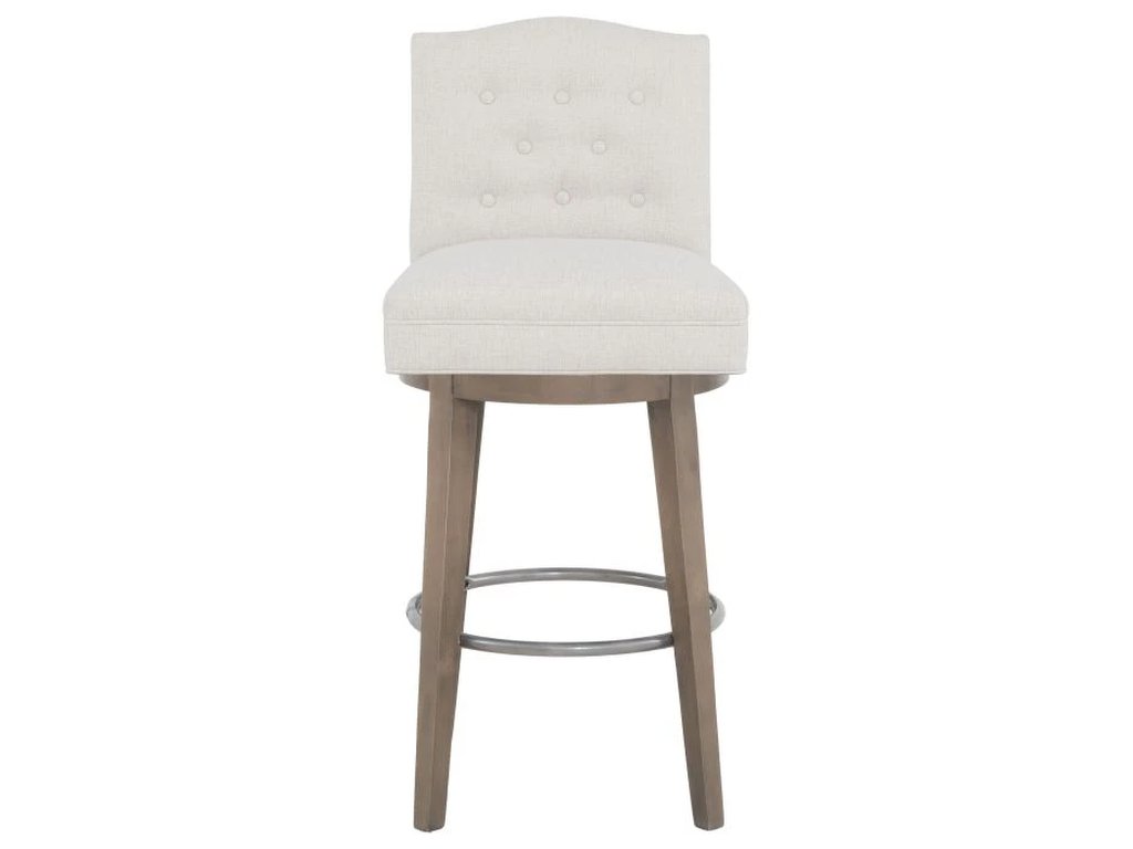 Camel Short Back Swivel Bar Stool  - image 3