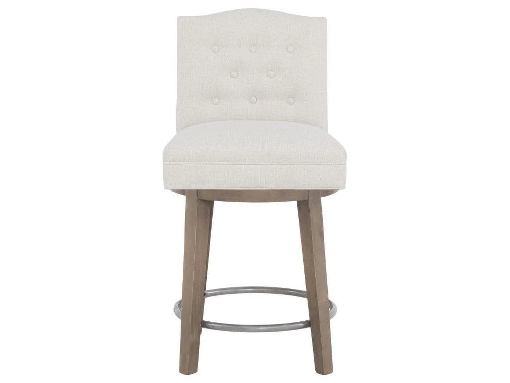 Camel Short Back Swivel Counter Stool  - image 3