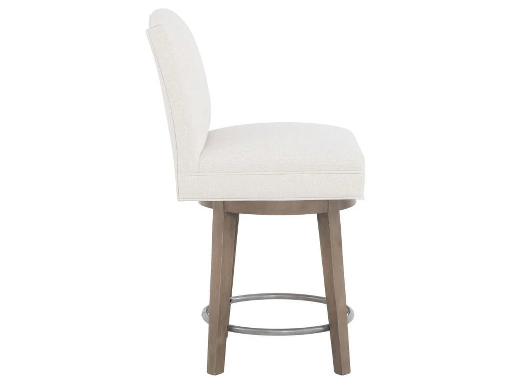 Camel Short Back Swivel Counter Stool  - image 2