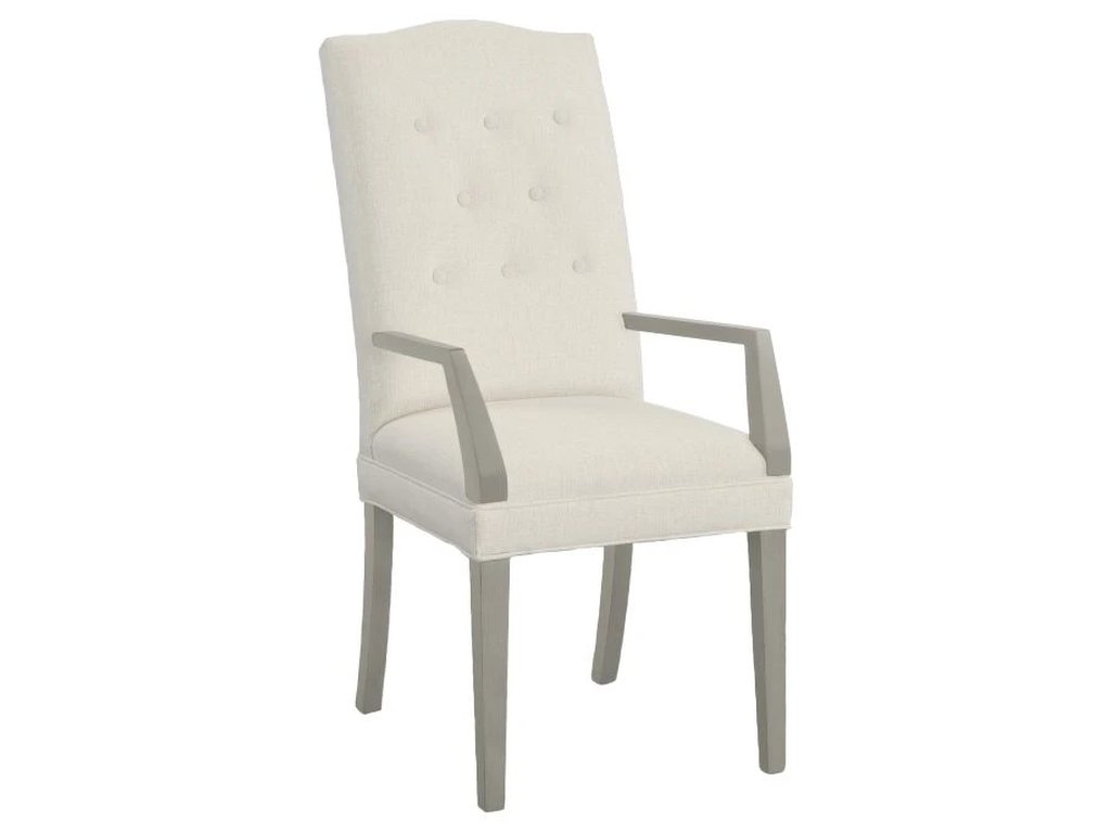 Camel Tall Button Back Arm Chair  - main image