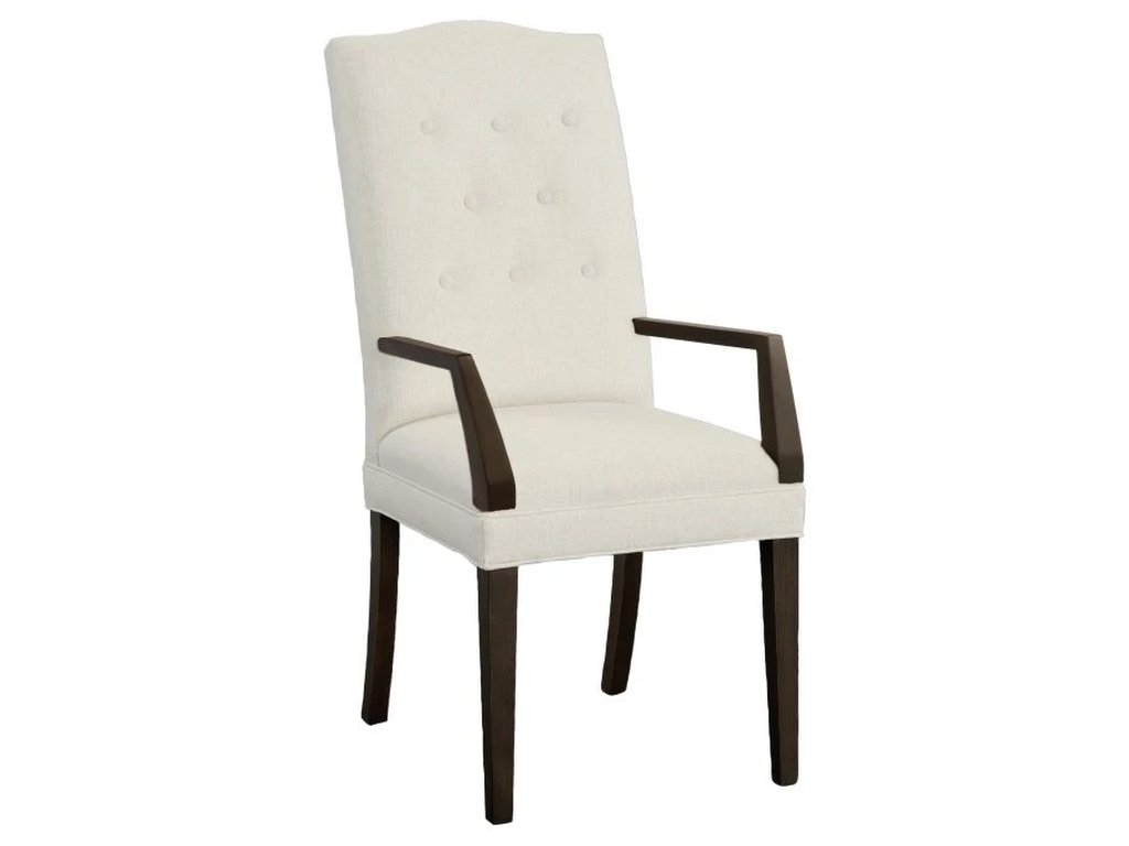 Camel Tall Button Back Arm Chair  - main image