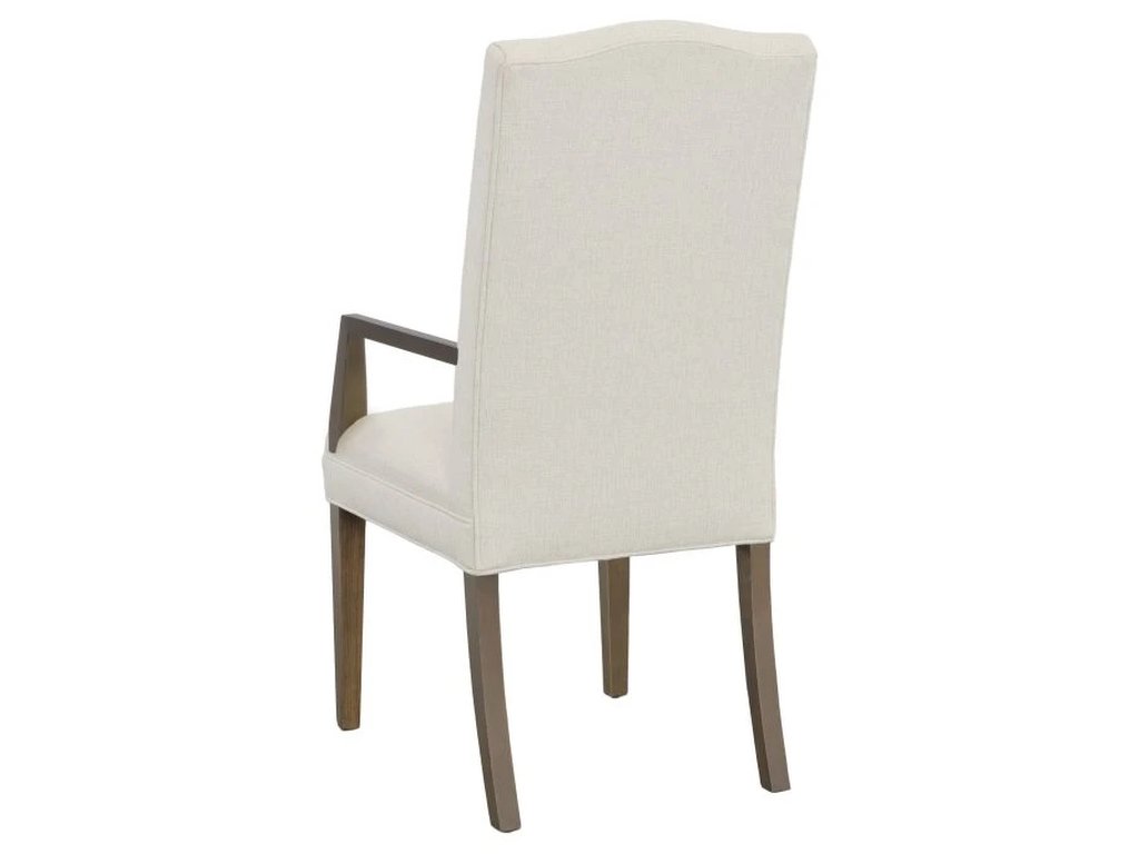Camel Tall Button Back Arm Chair  - image 1