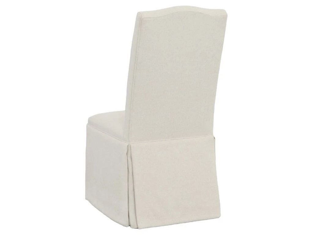Camel Tall Back Skirted Dining Chair  - image 1