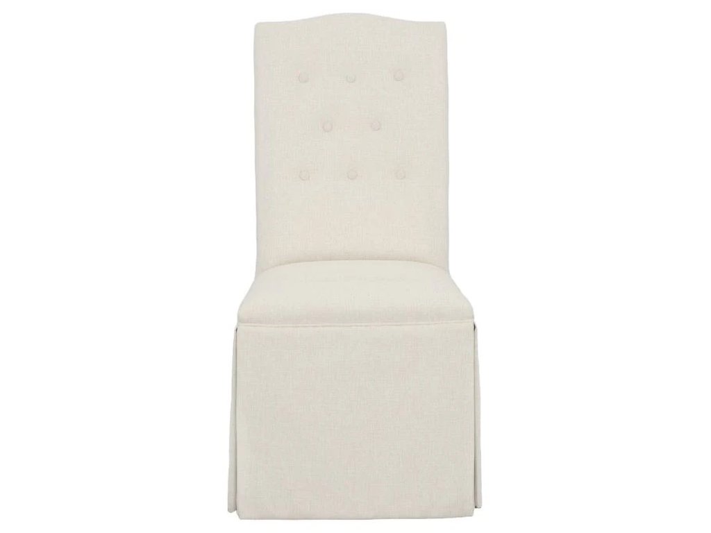 Camel Tall Back Skirted Dining Chair  - image 2