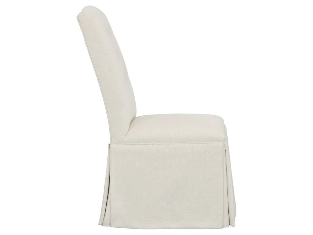 Camel Tall Back Skirted Dining Chair  - image 3