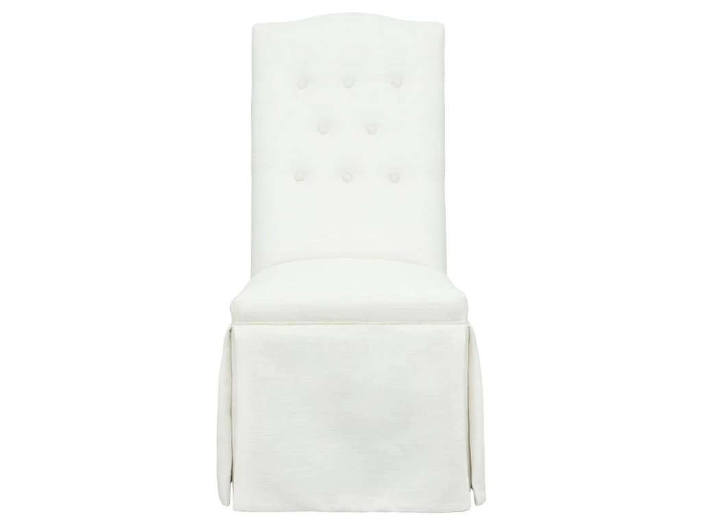 Camel Tall Back Skirted Dining Chair  - image 6