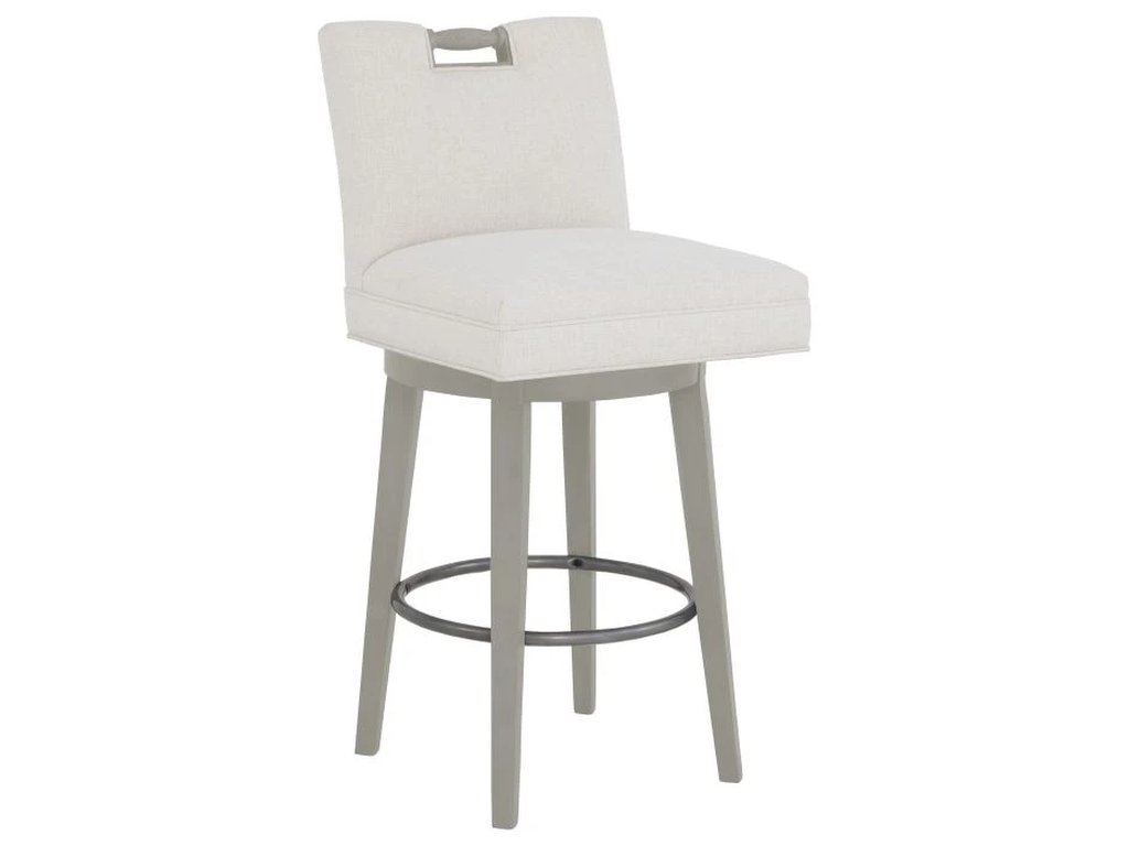 Pull Short Back Swivel Bar Stool  - main image