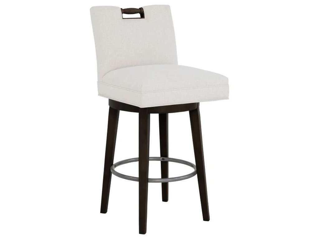 Pull Short Back Swivel Bar Stool  - main image