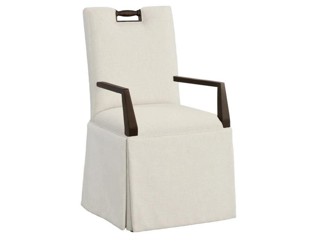 Pull Short Back Skirted Arm Chair  - main image