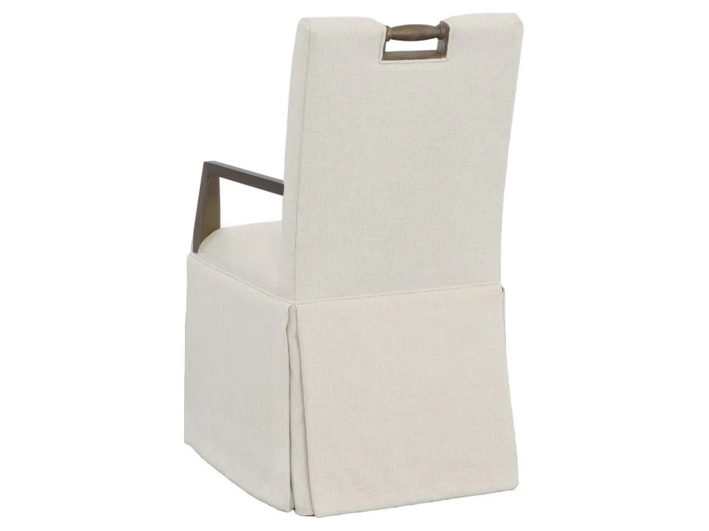 Pull Short Back Skirted Arm Chair  - image 2