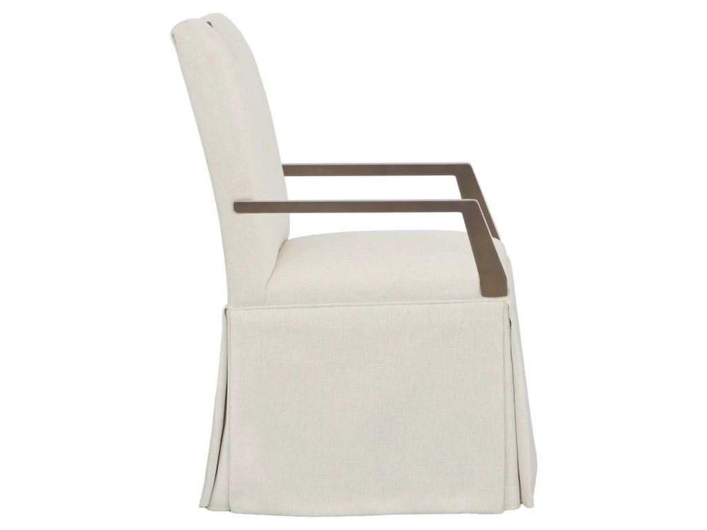 Pull Short Back Skirted Arm Chair  - image 3