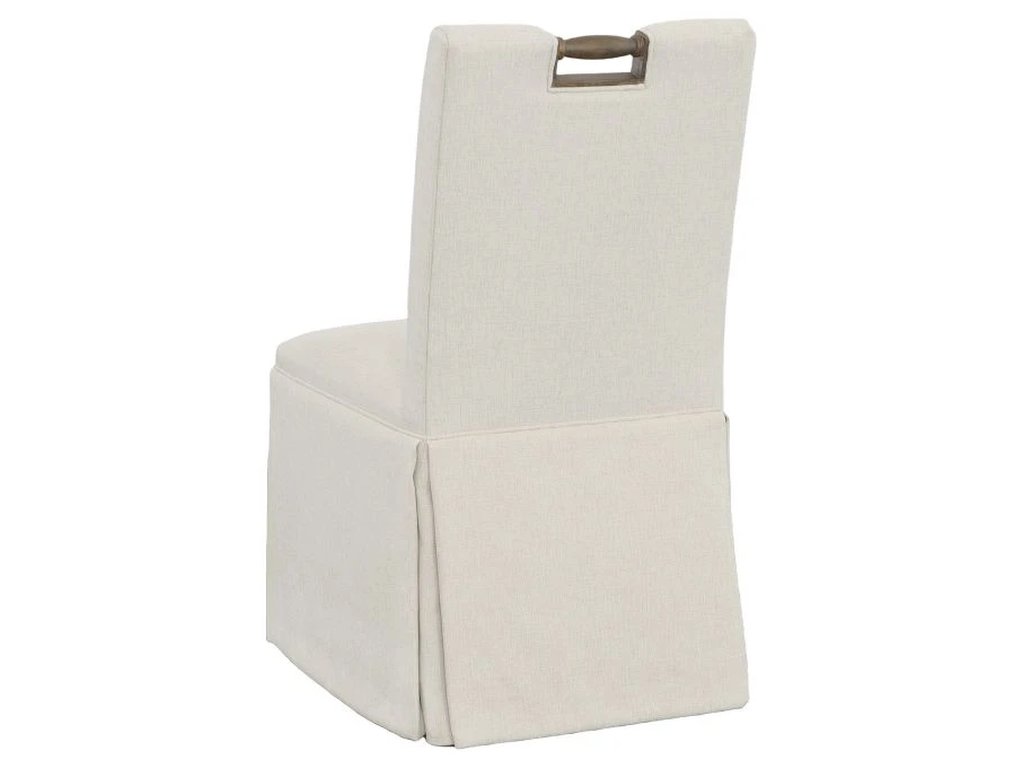 Pull Short Back Skirted Dining Chair  - image 1