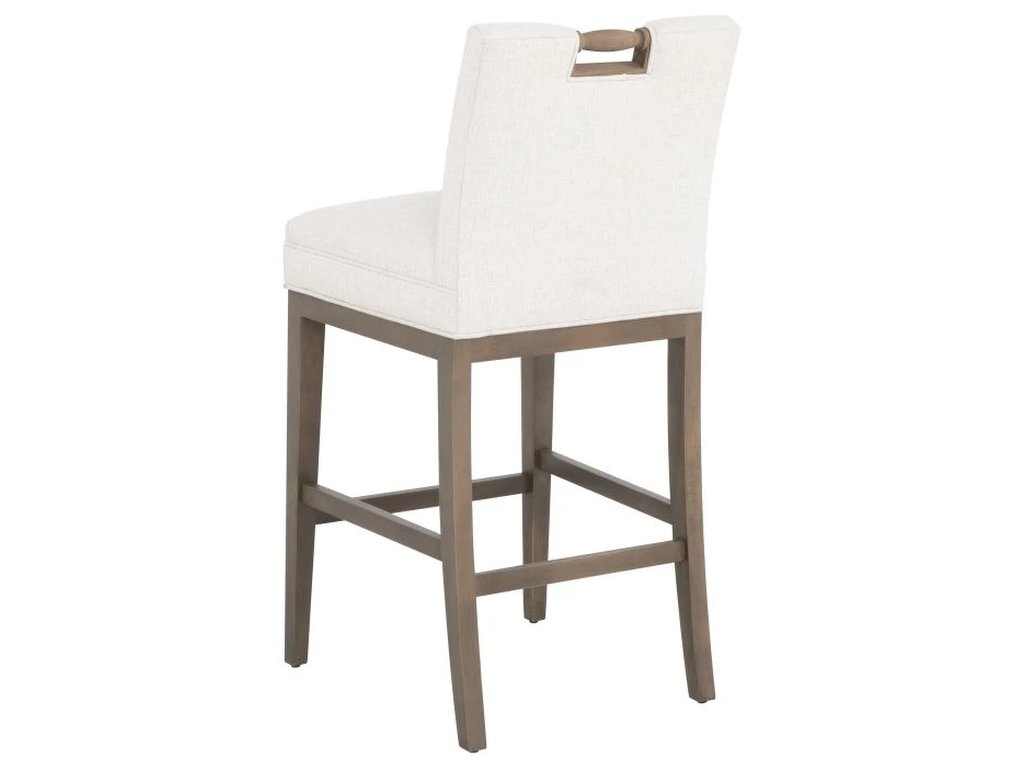 Pull Short Button Back Bar Stool  - image 2