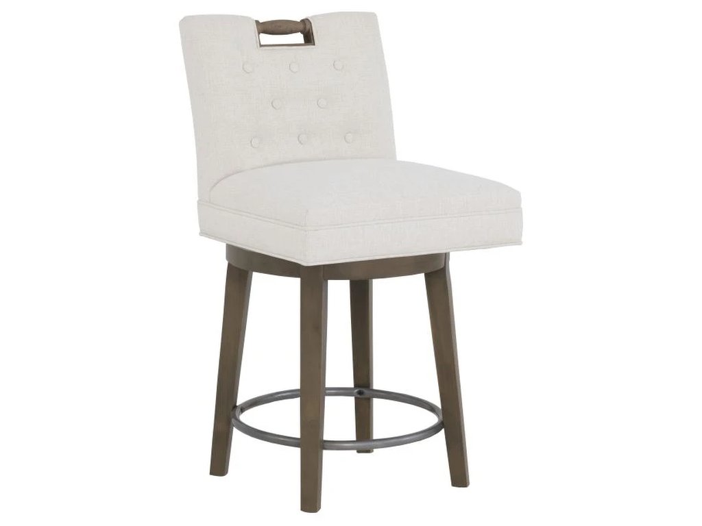 Pull Short Back Swivel Counter Stool  - image 1