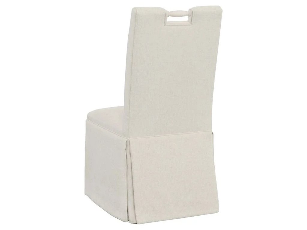 Pull Tall Back Skirted Dining Chair  - image 1